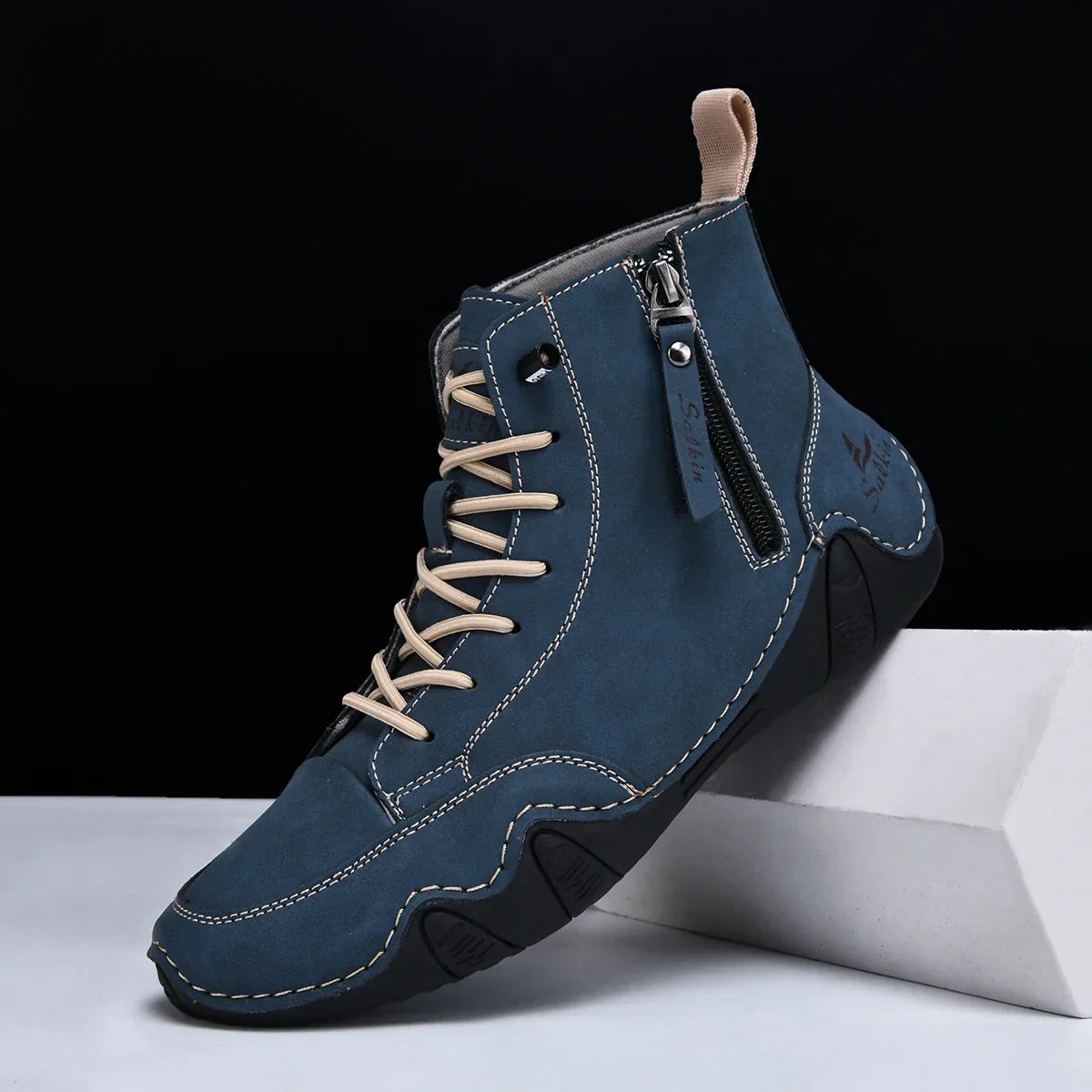 Unisex Cushioned Orthopedic Zip Boots