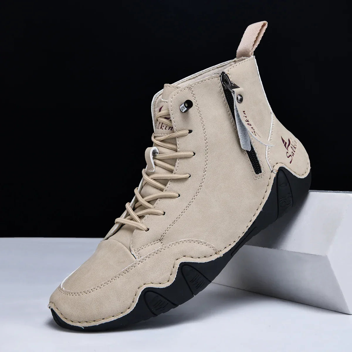 Unisex Cushioned Orthopedic Zip Boots