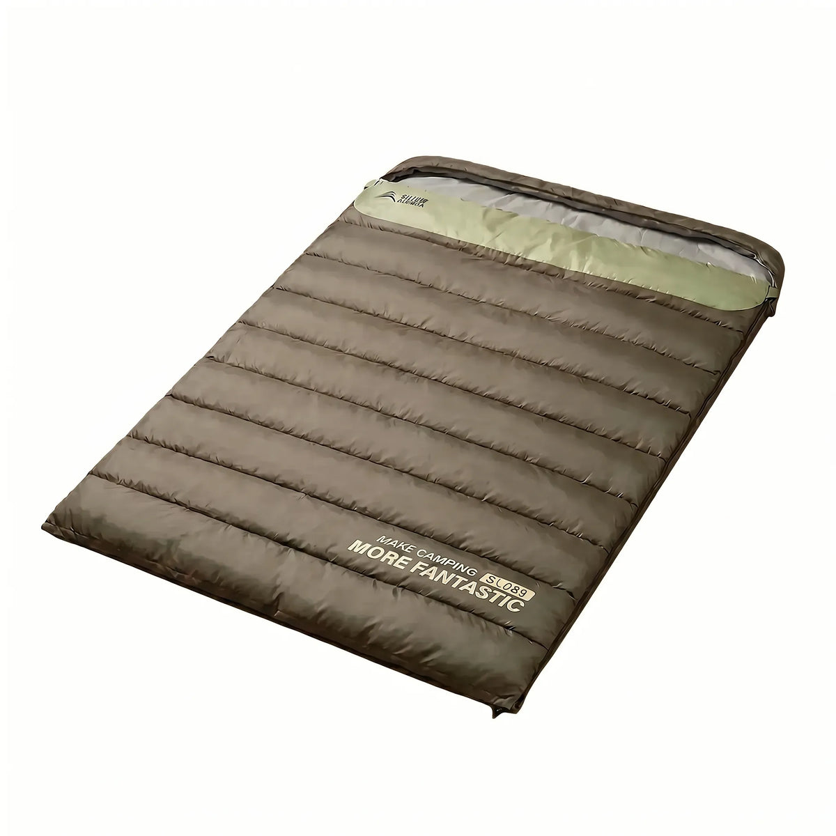 Unisex Double Sleeping Bag for Couples – 4-Season Camping