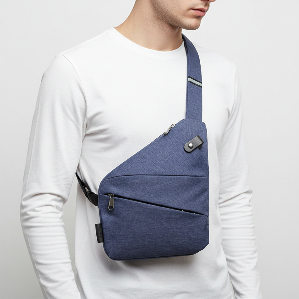 Unisex Ergonomic Shoulder Bag for Secure Travel