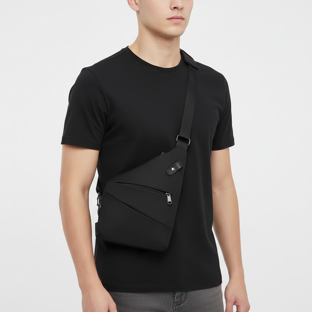 Unisex Ergonomic Shoulder Bag for Secure Travel