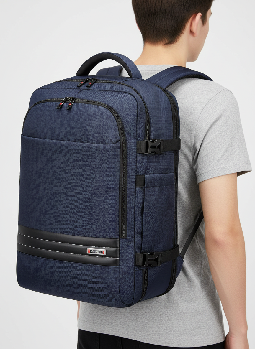Unisex Expandable Travel Backpack – Smart Storage & Comfort