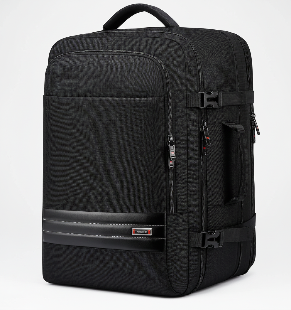 Unisex Expandable Travel Backpack – Smart Storage & Comfort