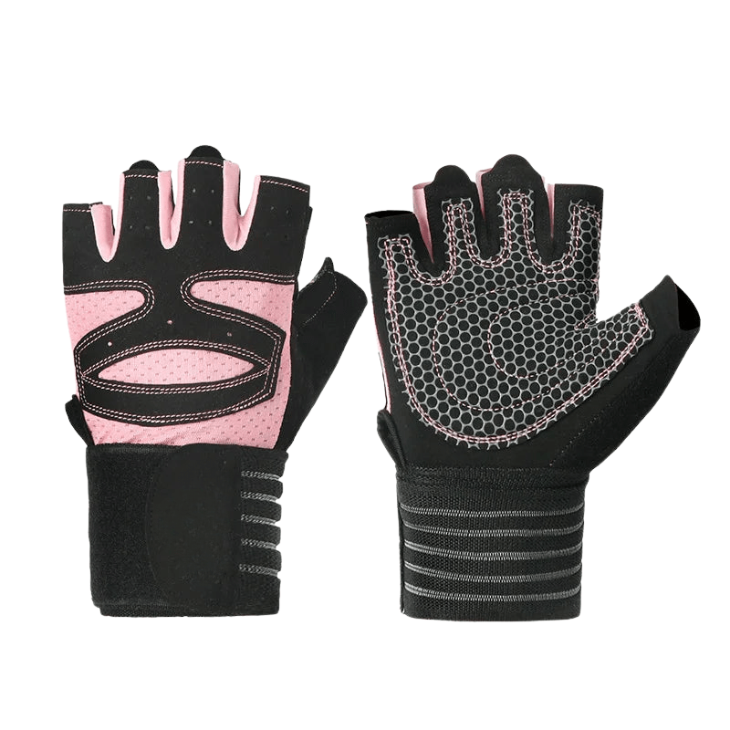 Unisex Fitness Gloves with Wrist Support for Weightlifting and Outdoor Training