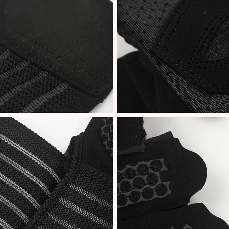 Unisex Fitness Gloves with Wrist Support for Weightlifting and Outdoor Training