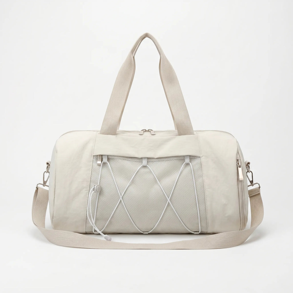 Unisex Gym Duffel Bag with Shoe Compartment