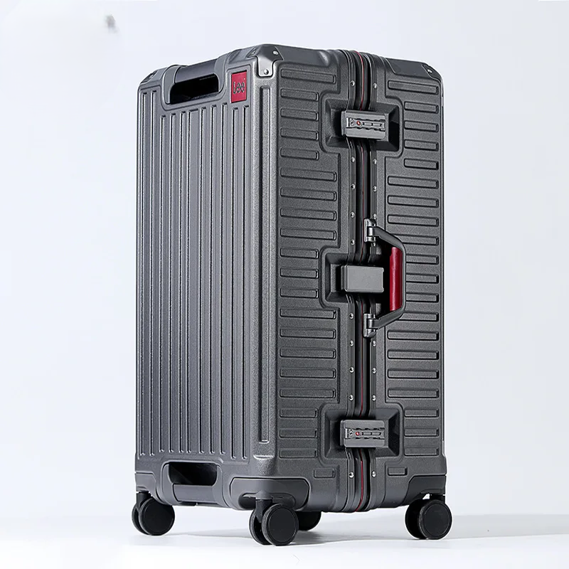Unisex Hard Shell Travel Suitcase with Wide Grip Handle