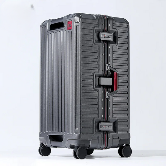 Unisex Hard Shell Travel Suitcase with Wide Grip Handle