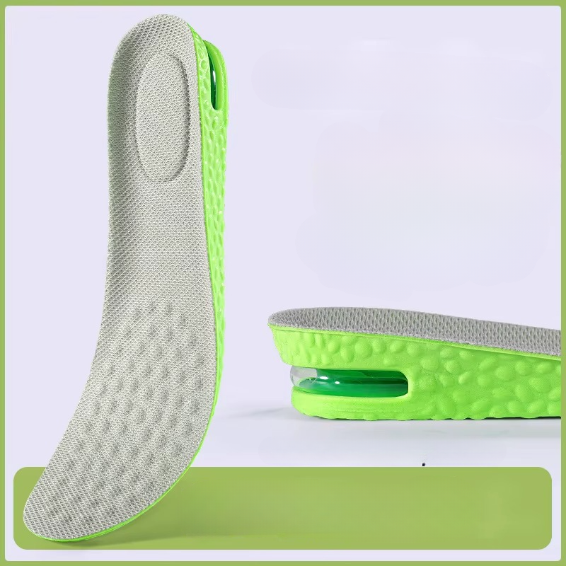 Unisex Height-Increasing Sports Insoles with Air Cushion
