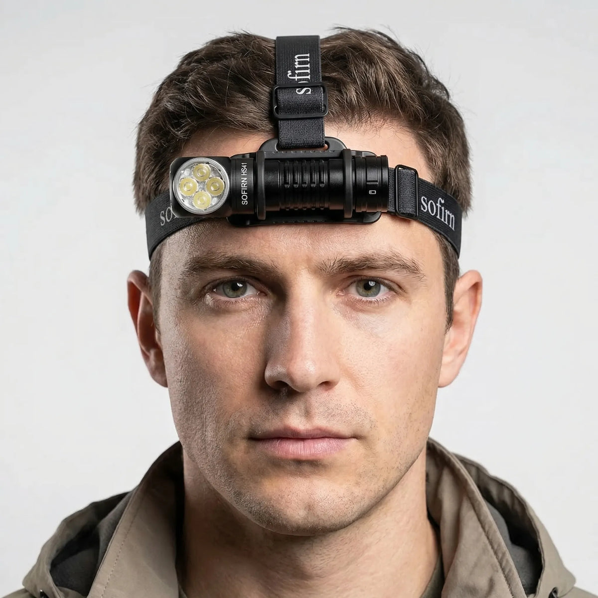 Unisex High-Output USB-C Rechargeable LED Headlamp for Outdoor Adventures