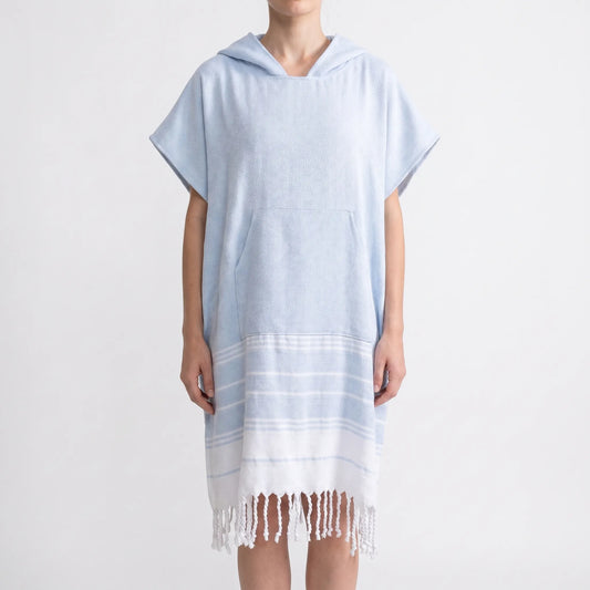 Unisex Hooded Changing Towel Poncho for Beach & Pool