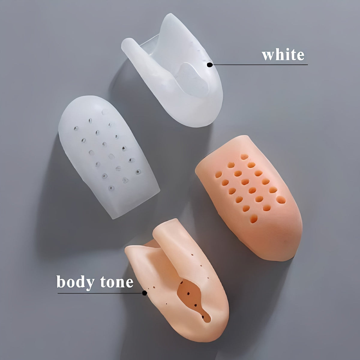 Unisex Invisible Height Lift Insoles for All Footwear