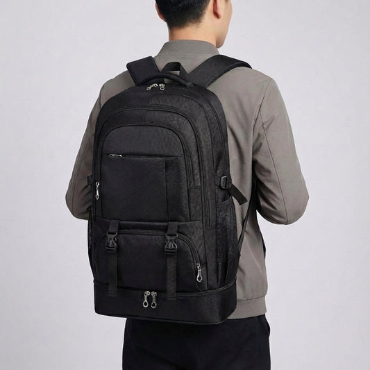 Unisex Large-Capacity Expandable Backpack