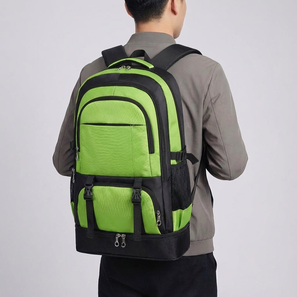 Unisex Large-Capacity Expandable Backpack