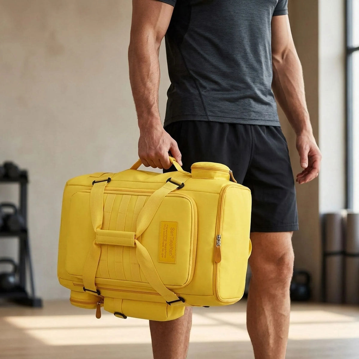 Unisex Large-Capacity Travel Backpack for Gym and Airport