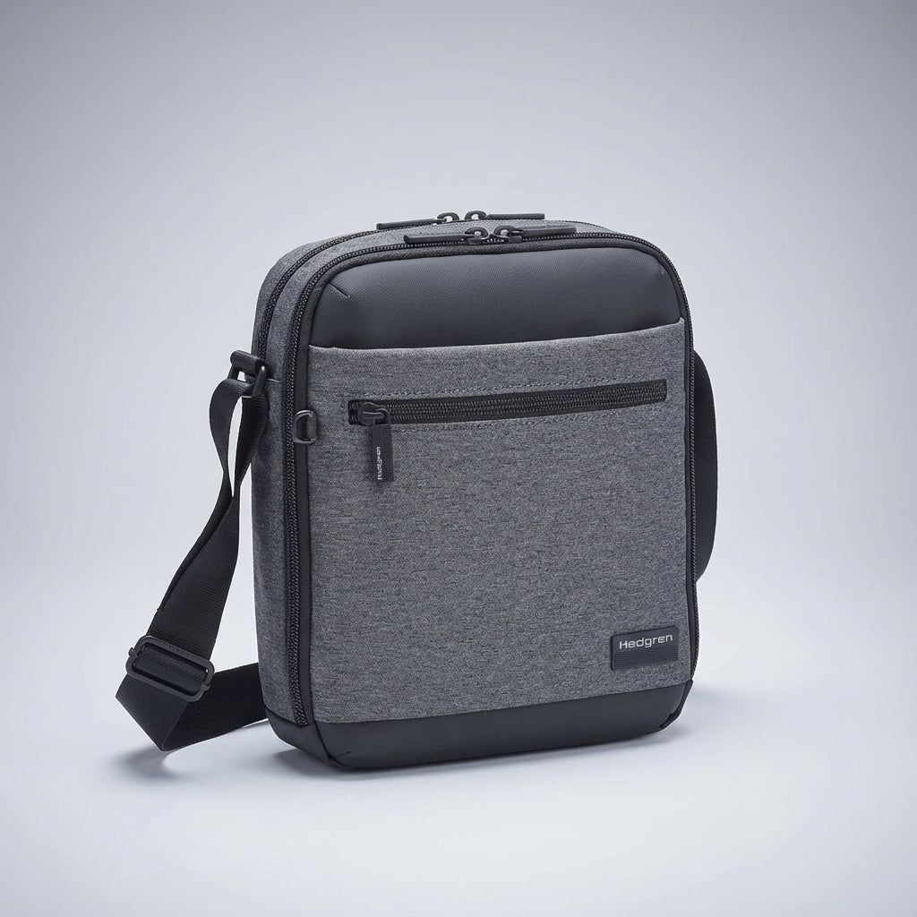 Unisex Messenger Bag with Organizer and RFID Protection
