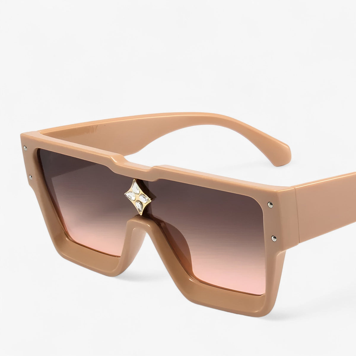 Unisex Mirrored Punk Sunglasses - Edgy Futuristic Eyewear