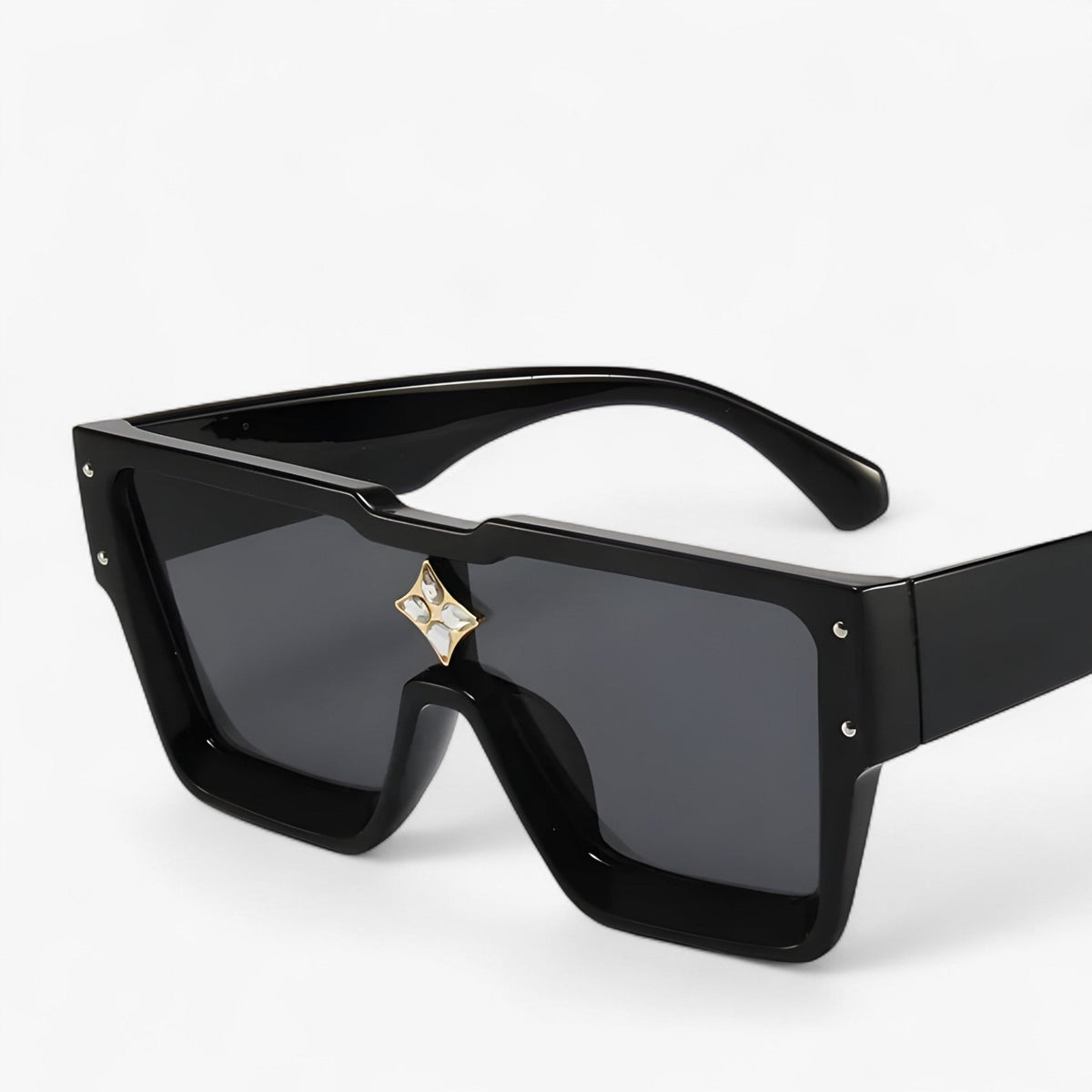 Unisex Mirrored Punk Sunglasses - Edgy Futuristic Eyewear