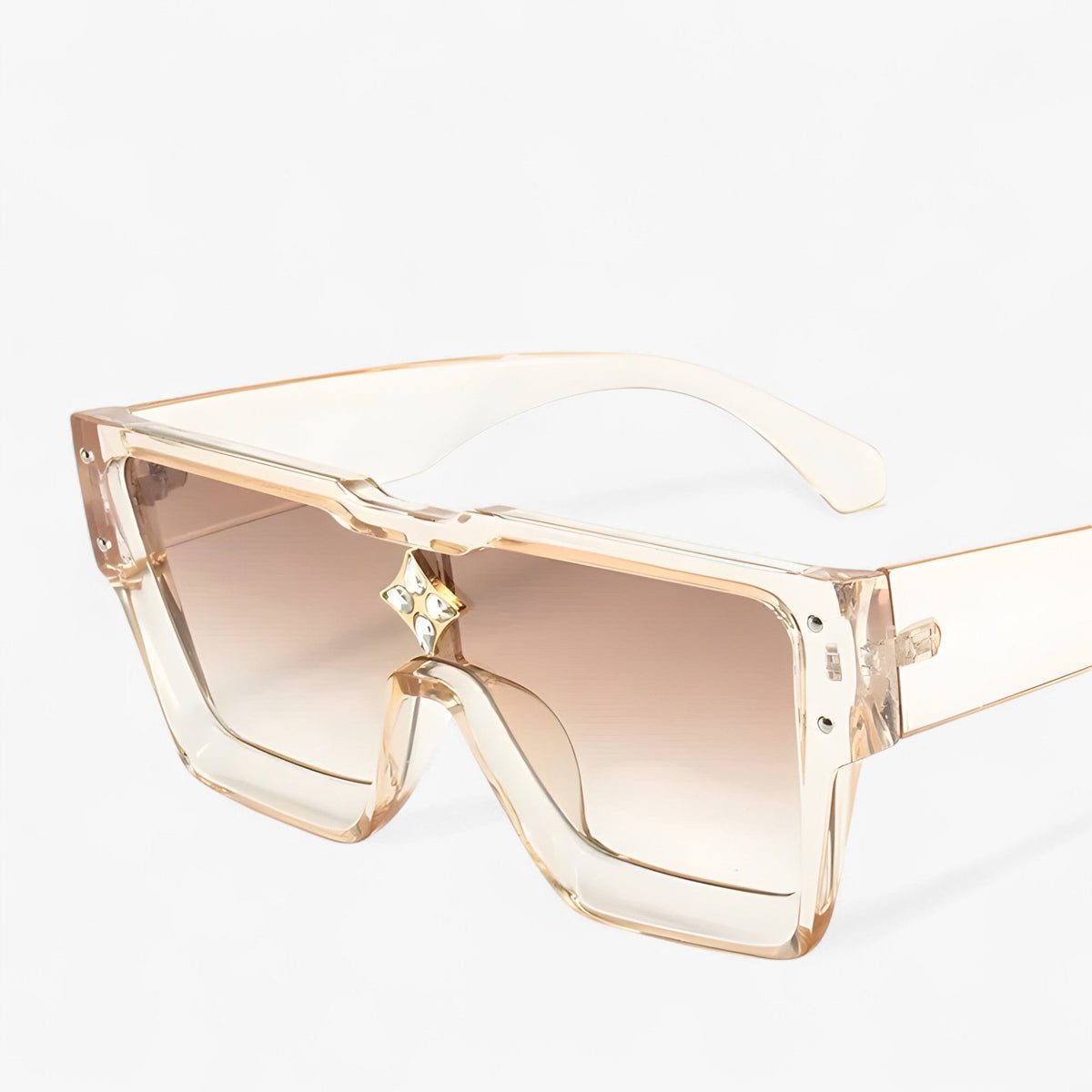 Unisex Mirrored Punk Sunglasses - Edgy Futuristic Eyewear