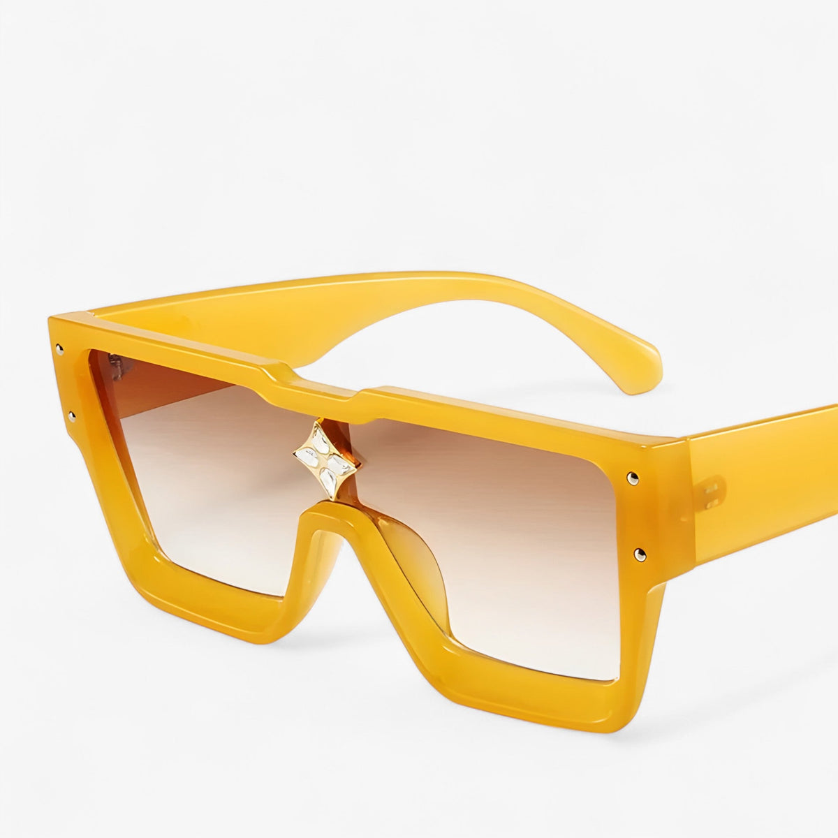 Unisex Mirrored Punk Sunglasses - Edgy Futuristic Eyewear
