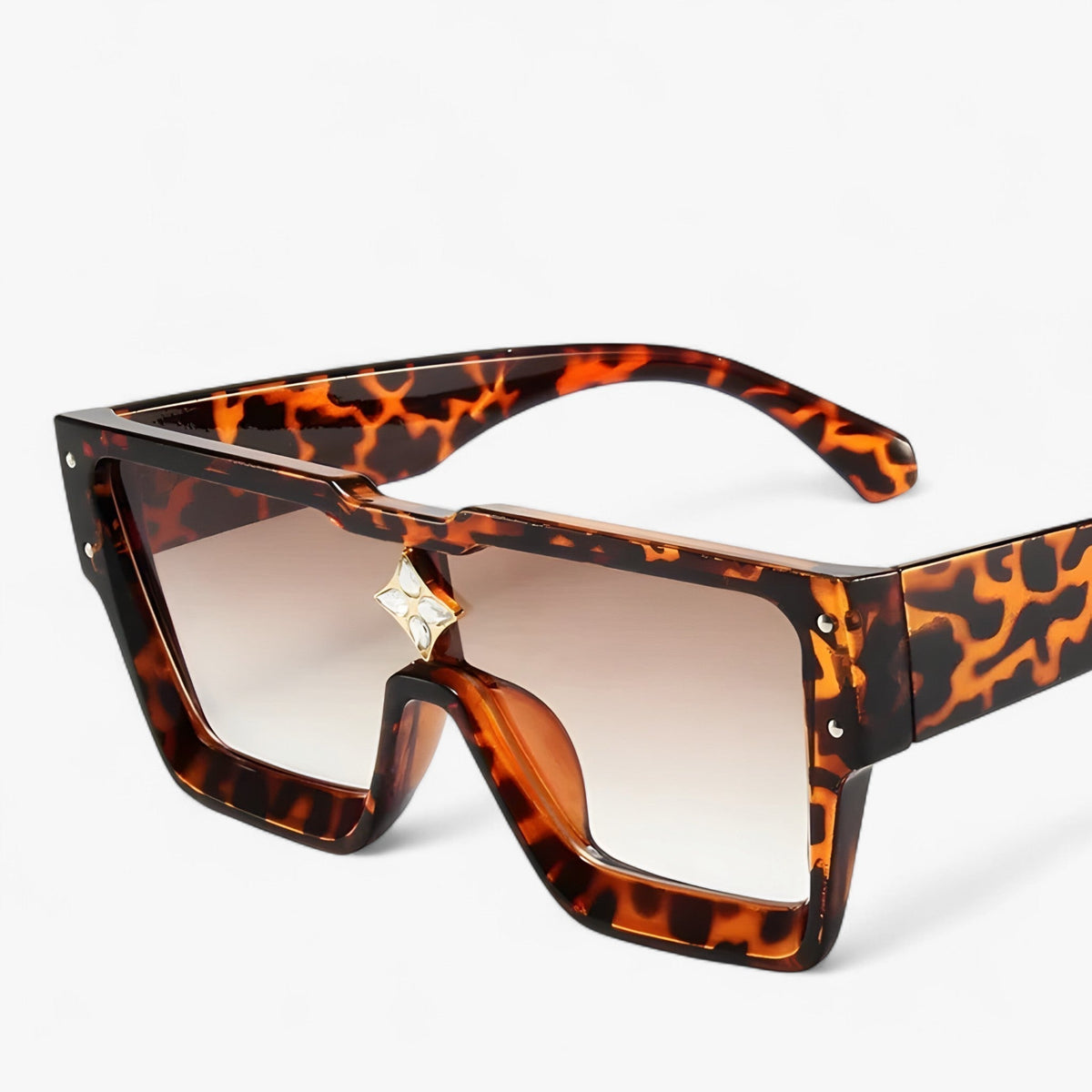 Unisex Mirrored Punk Sunglasses - Edgy Futuristic Eyewear