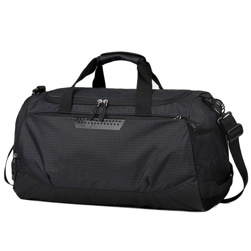 Unisex Multi-Compartment Travel Duffle Bag with Modern Design