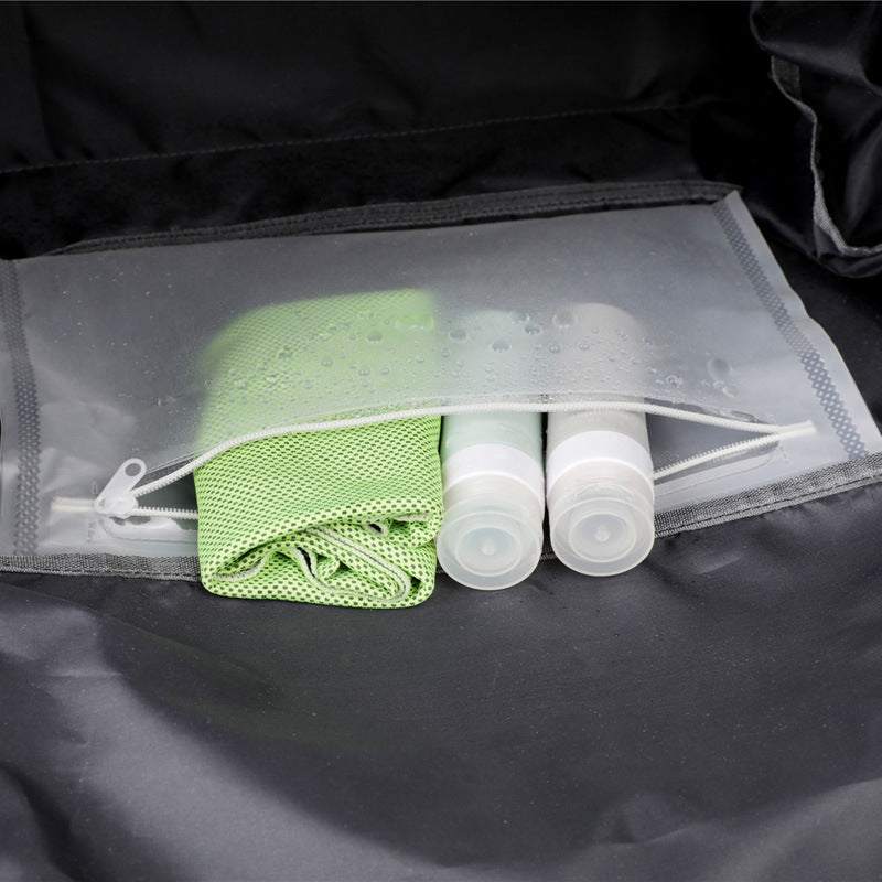 Unisex Multi-Compartment Travel Duffle Bag with Modern Design