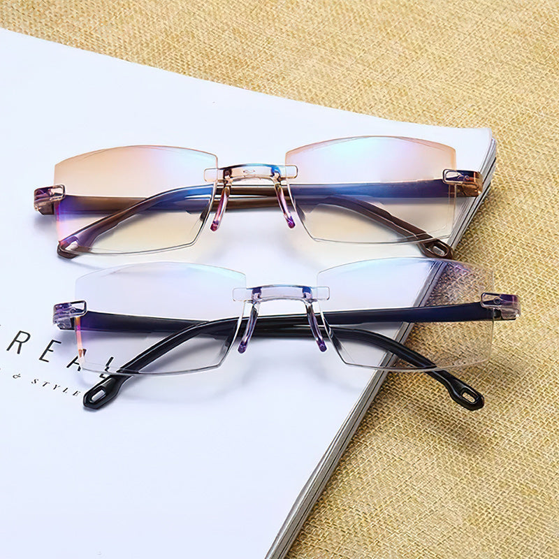 Unisex Multifocal Blue Light Blocking Reading Glasses