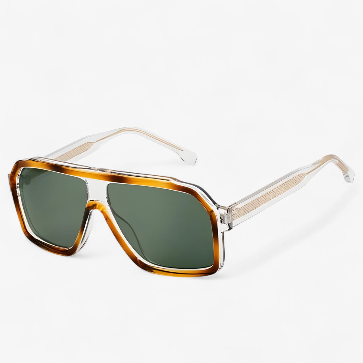 Unisex Oversized Windproof Punk Sunglasses with UV400 Lenses