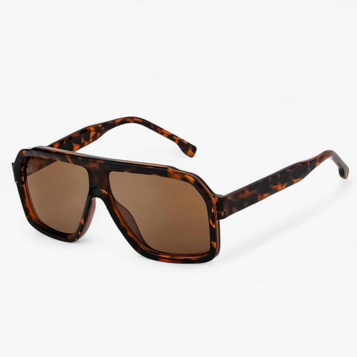 Unisex Oversized Windproof Punk Sunglasses with UV400 Lenses