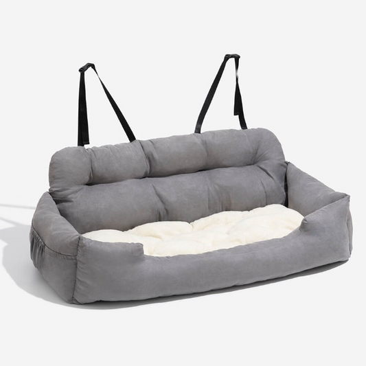 Unisex Pet Car Seat Bed for Dogs - Safe Travel & Comfort