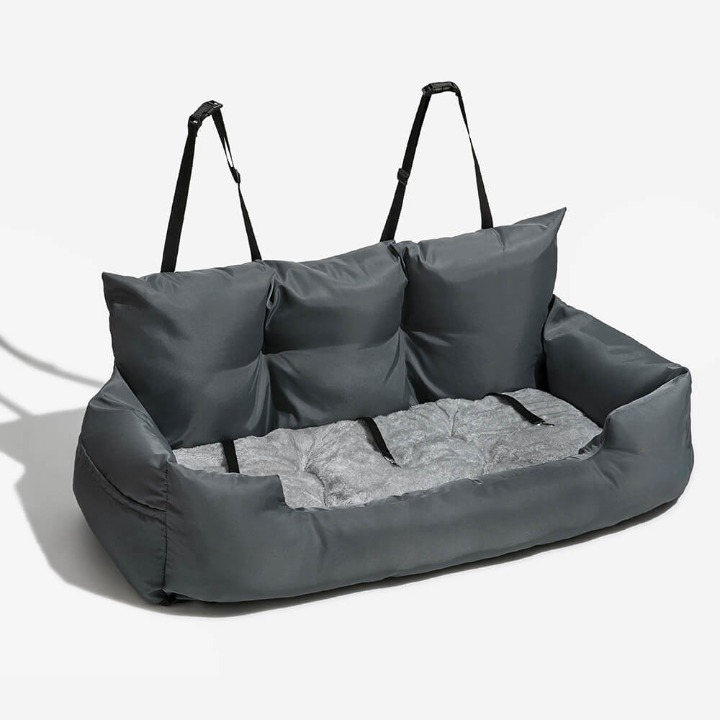 Unisex Pet Car Seat Bed for Dogs - Safe Travel & Comfort