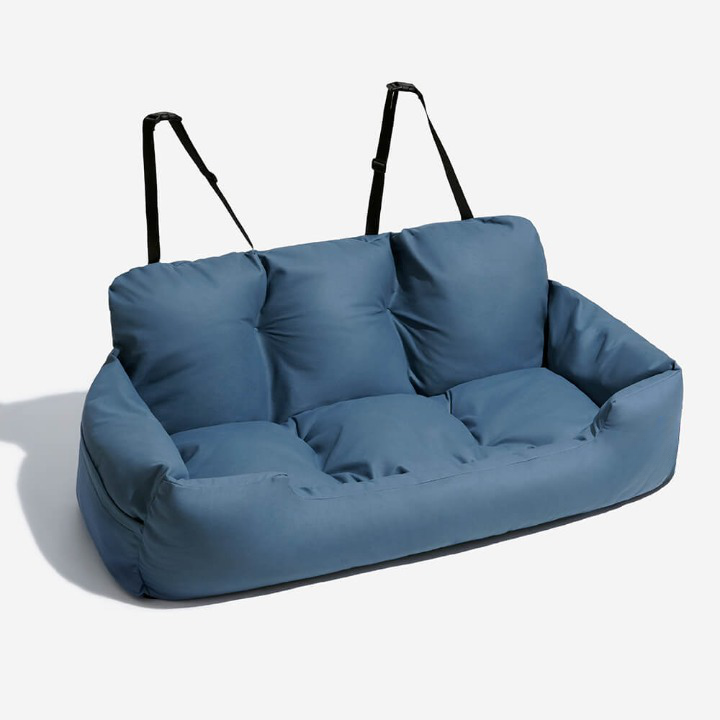 Unisex Pet Car Seat Bed for Dogs - Safe Travel & Comfort