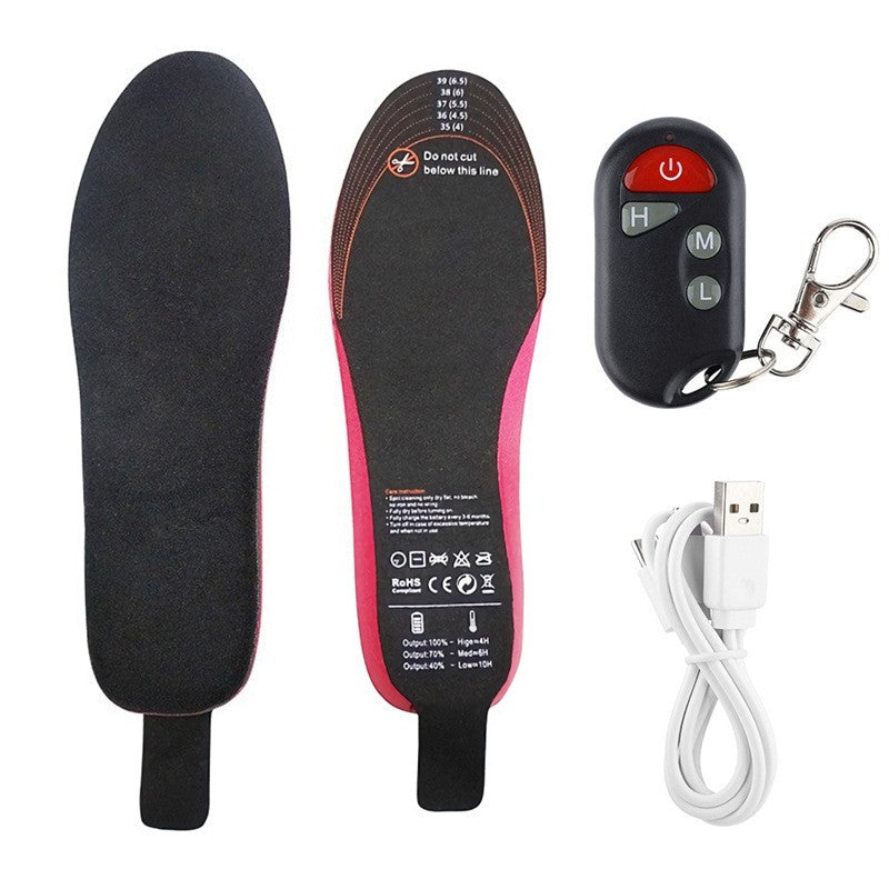Unisex Rechargeable Wireless Heated Insoles
