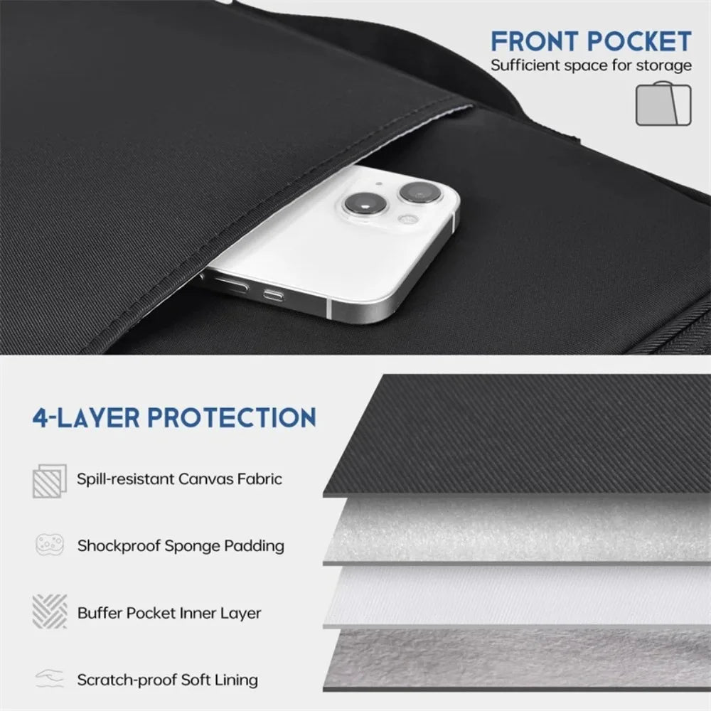 Unisex Shockproof Laptop Bag