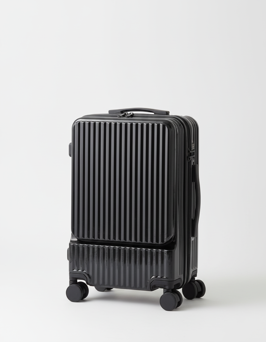 Unisex Suitcase with Quick Access for Smooth Travel
