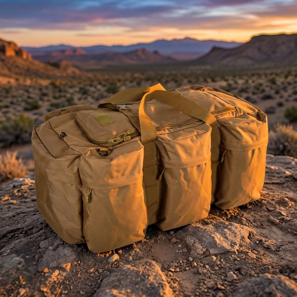 Unisex Tactical Travel & Camping Bag - Strong & Spacious