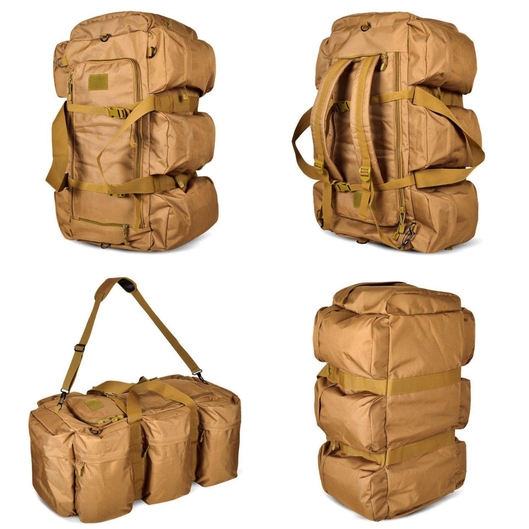 Unisex Tactical Travel & Camping Bag - Strong & Spacious