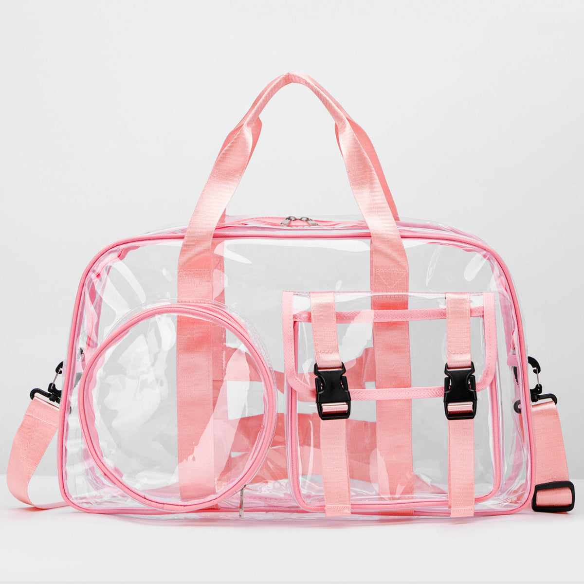 Unisex Transparent Utility Duffle Bag