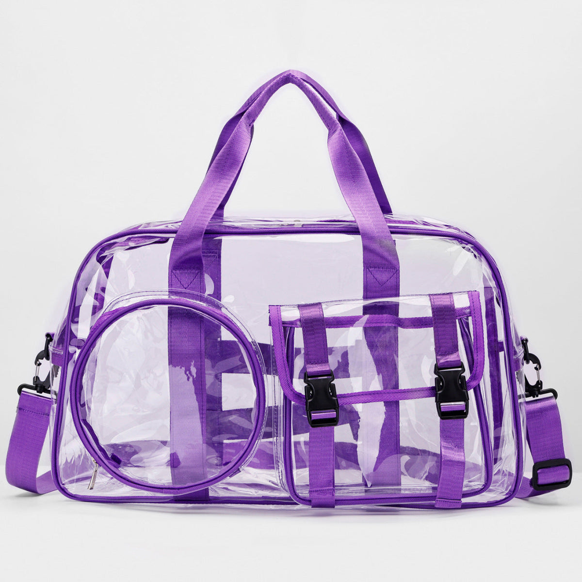 Unisex Transparent Utility Duffle Bag