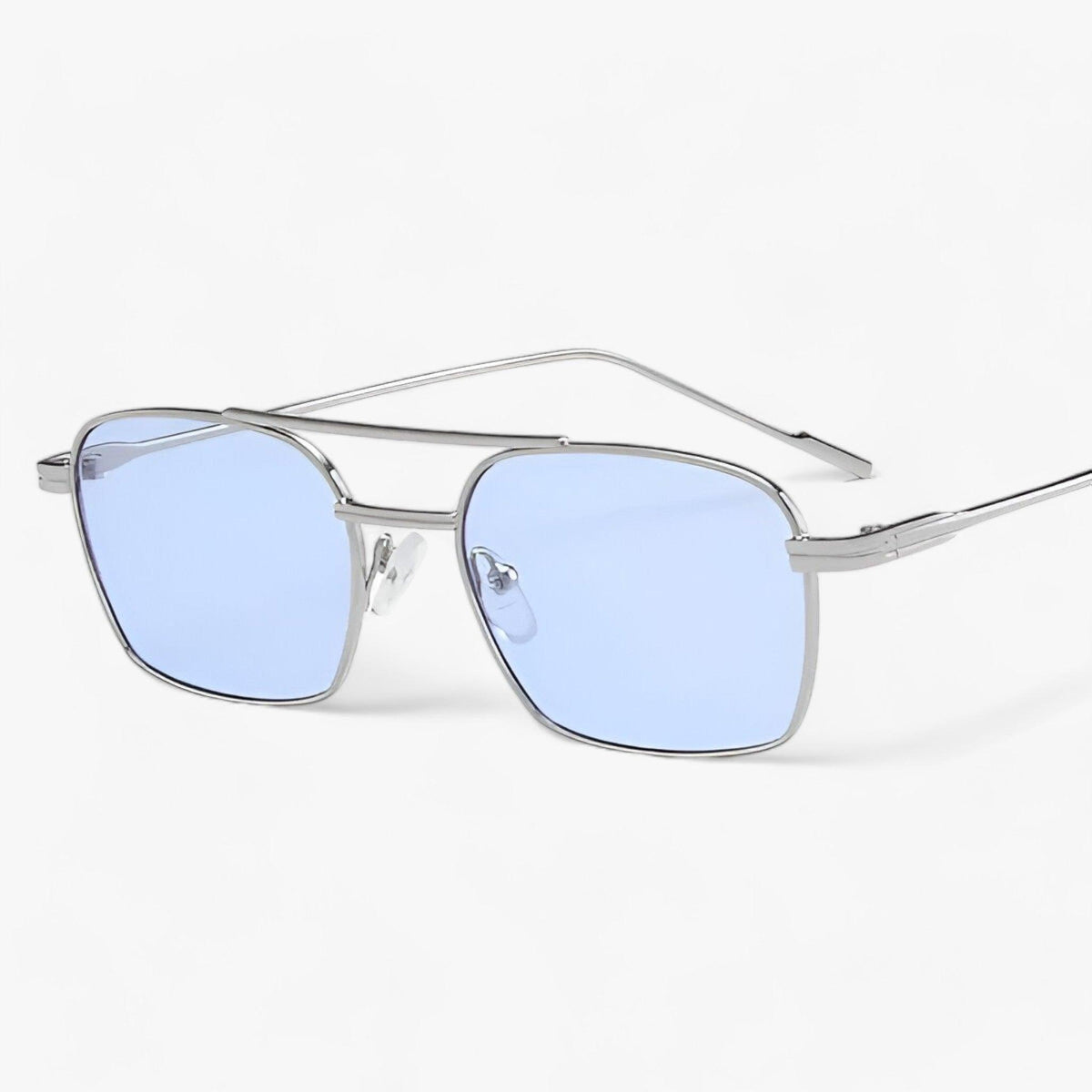 Unisex Vintage Double Bridge Sunglasses