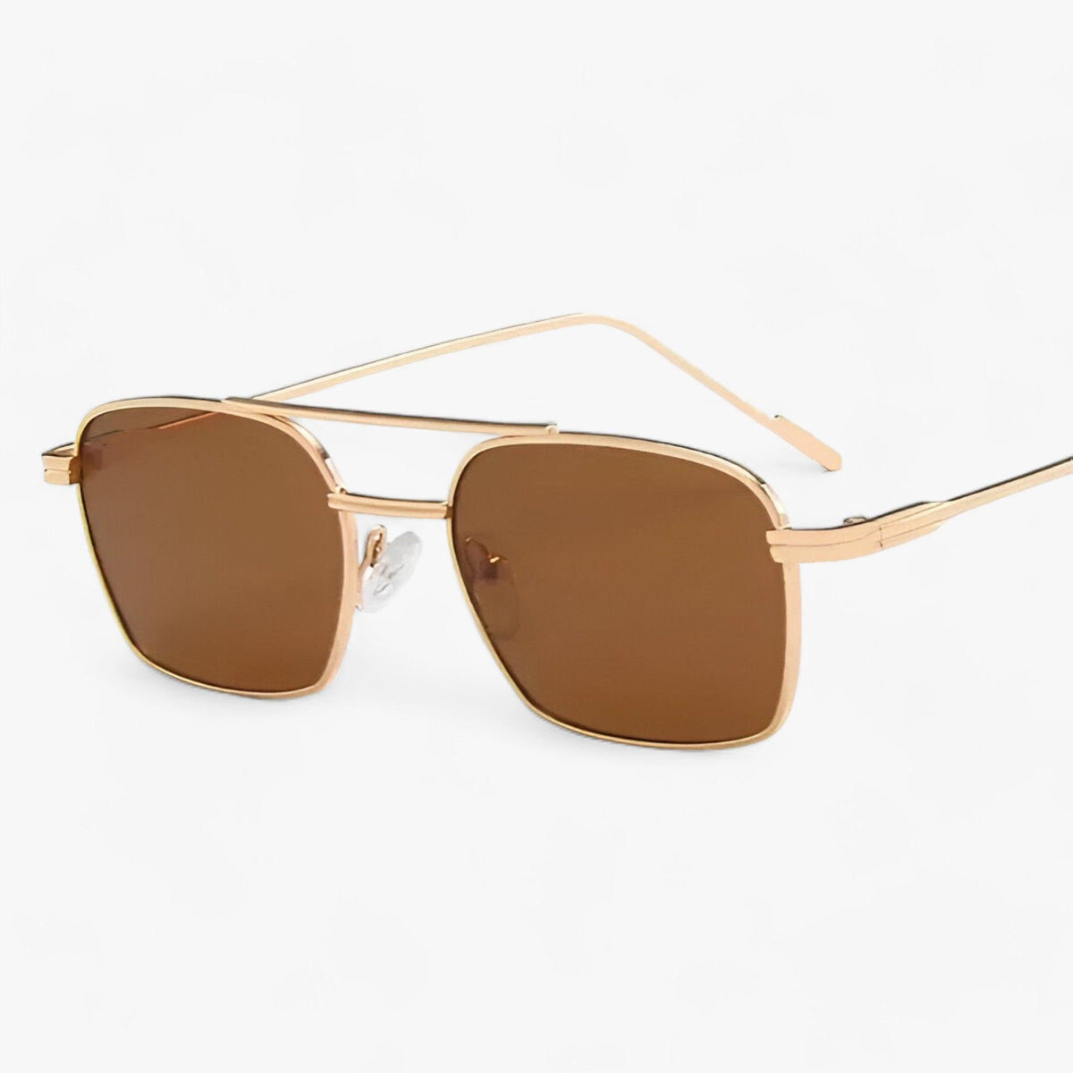 Unisex Vintage Double Bridge Sunglasses