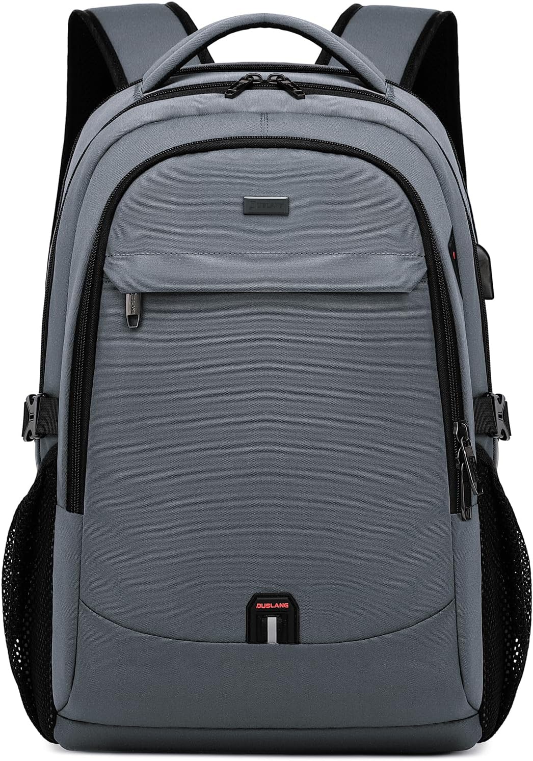 Unisex Water-Resistant Travel Laptop Backpack with USB Port