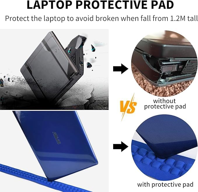 Unisex Water-Resistant Travel Laptop Backpack with USB Port