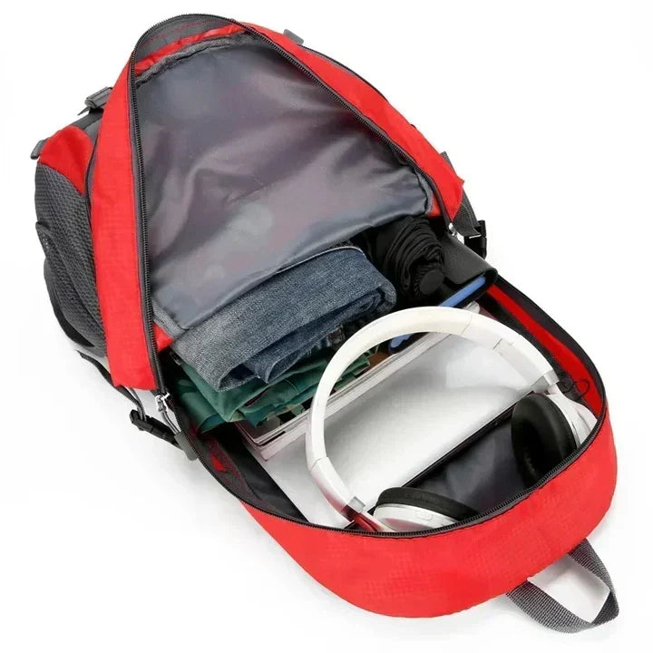 Unisex Waterproof Travel Backpack with Multiple Pockets