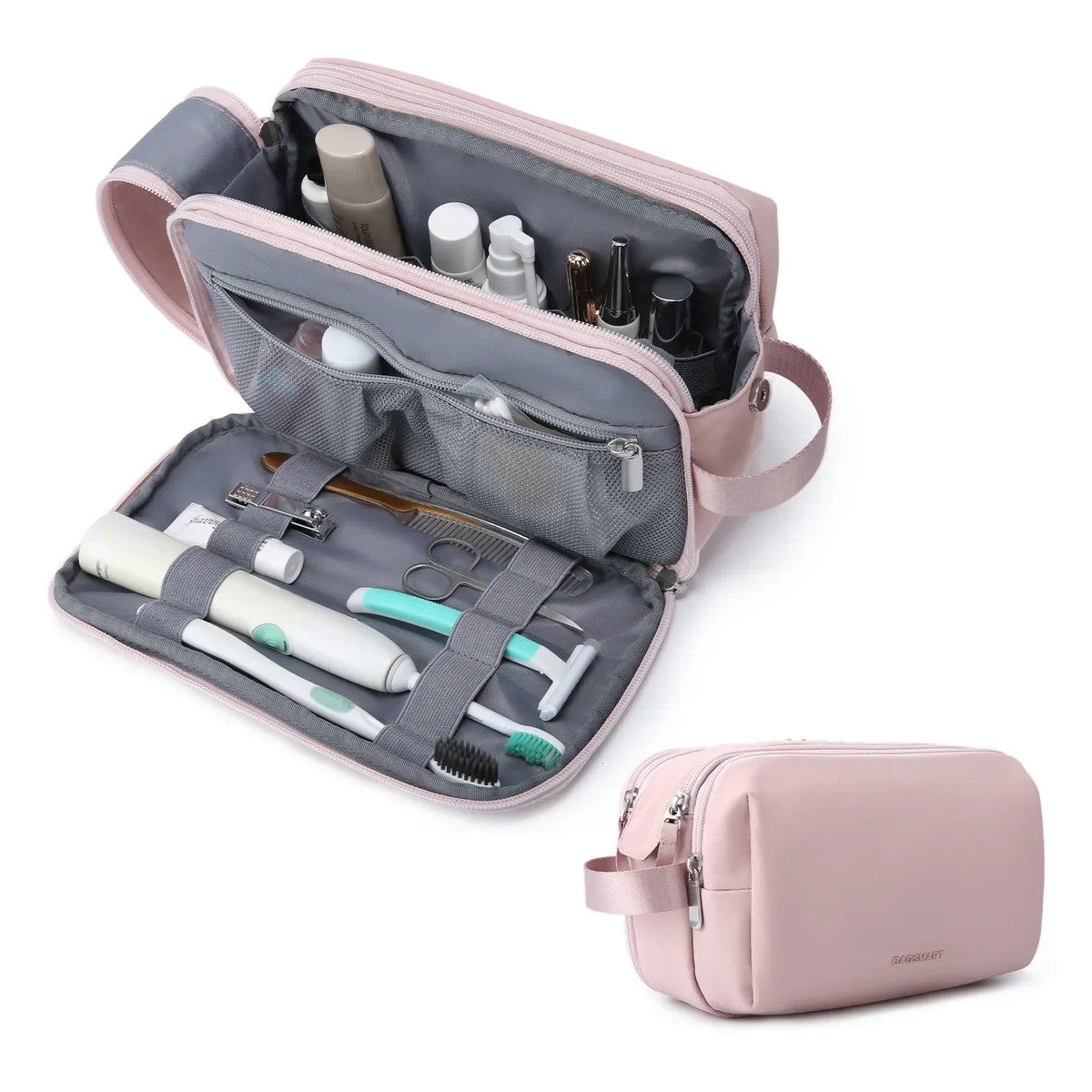 Unisex Waterproof Travel & Gym Toiletry Bag - Lightweight Organizer