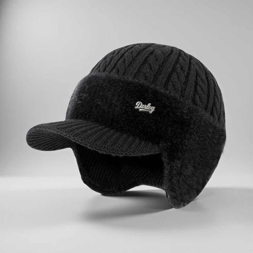 Unisex Winter Trapper Hat with Ear Flaps - Warm Beanie Cap