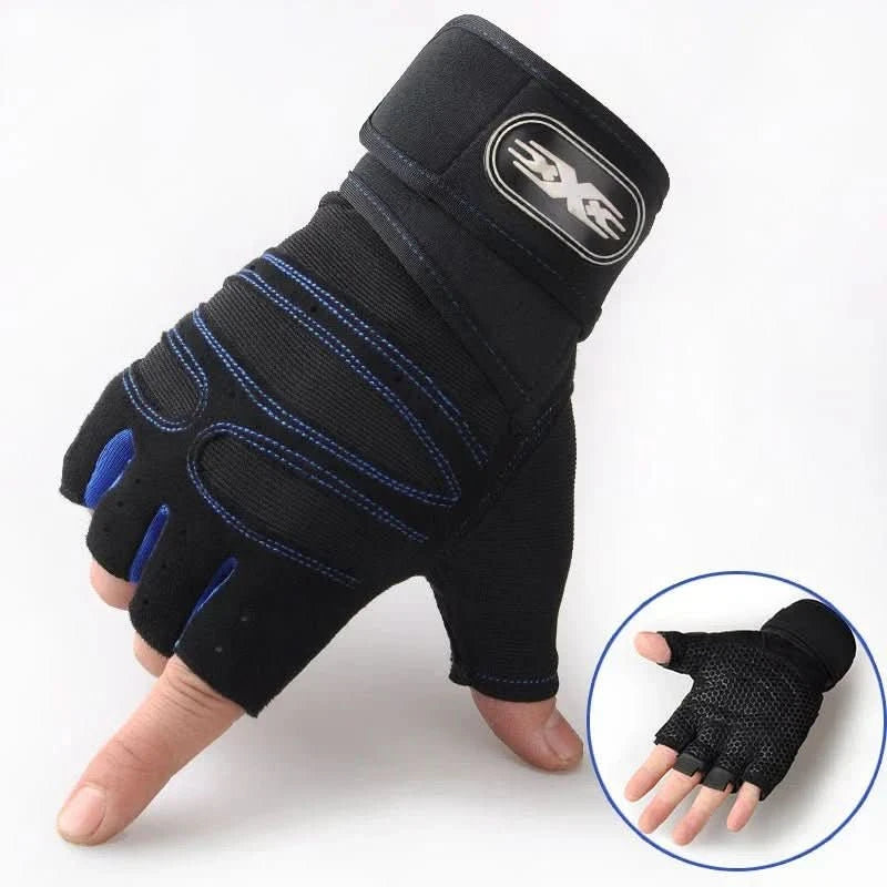 Unisex Workout Gloves with Wrist Support for Strength Training