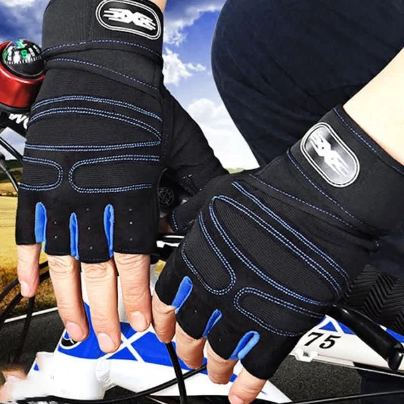 Unisex Workout Gloves with Wrist Support for Strength Training