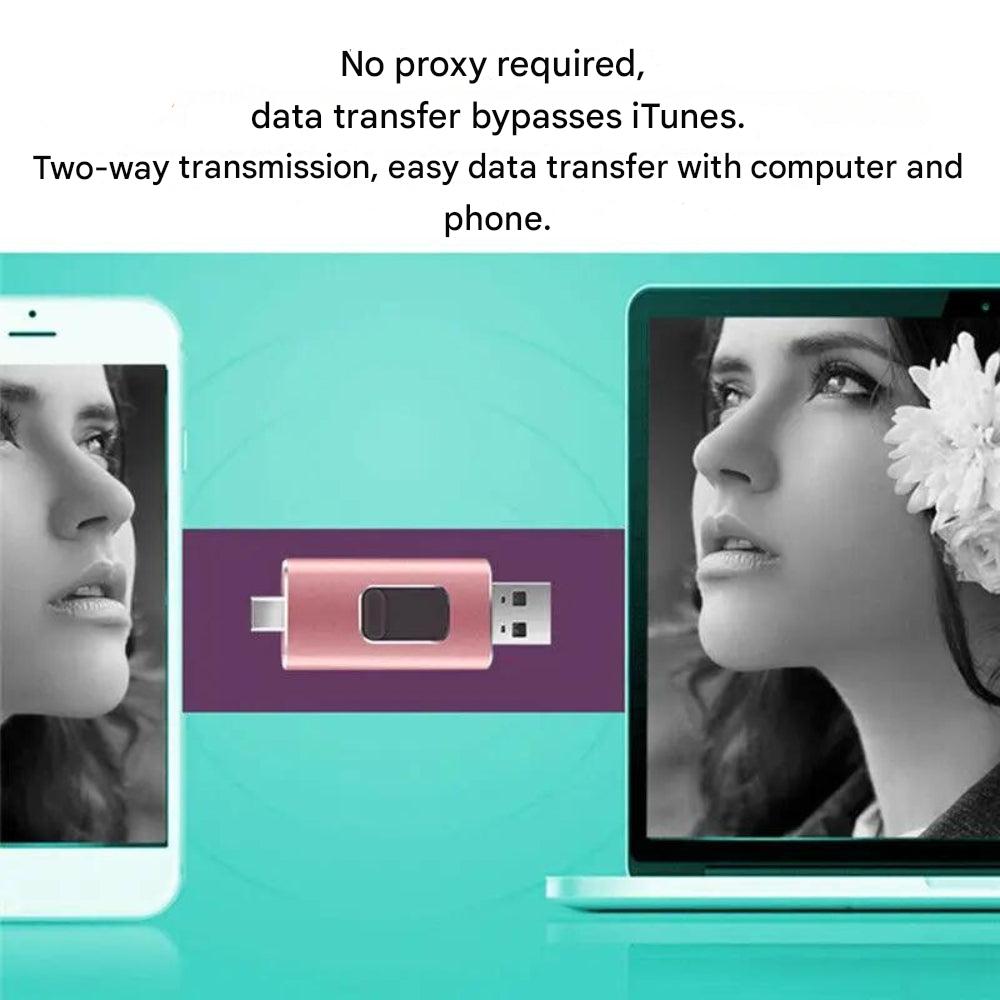 Universal 4-in-1 USB Flash Drive for All Devices